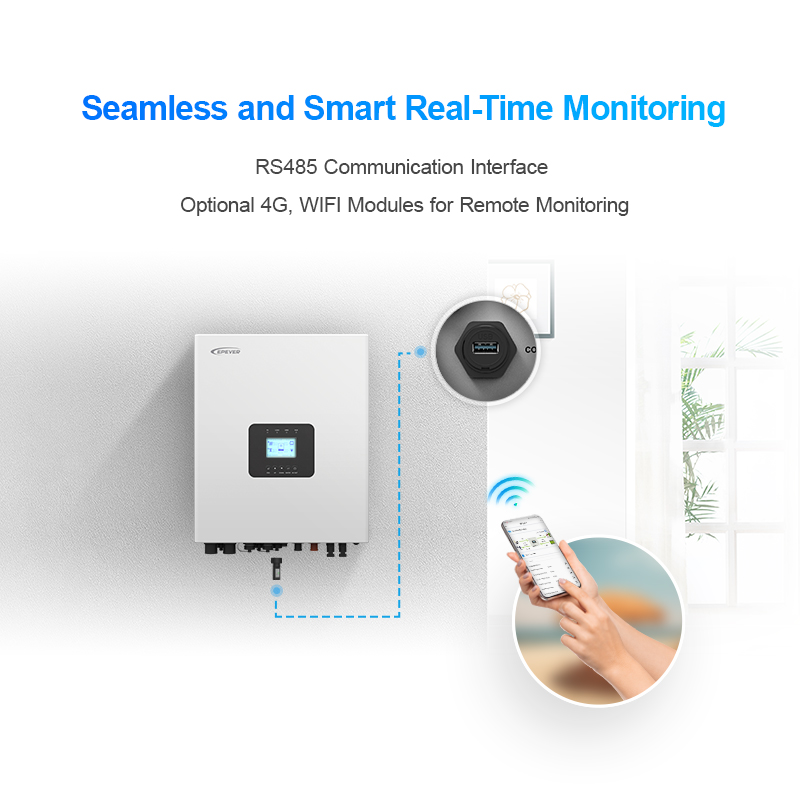 Nuovo Arrivo Inverter Solari I - Hybrid Solar Inverter 5.5Kw Mppt 48V recensione e prezzo