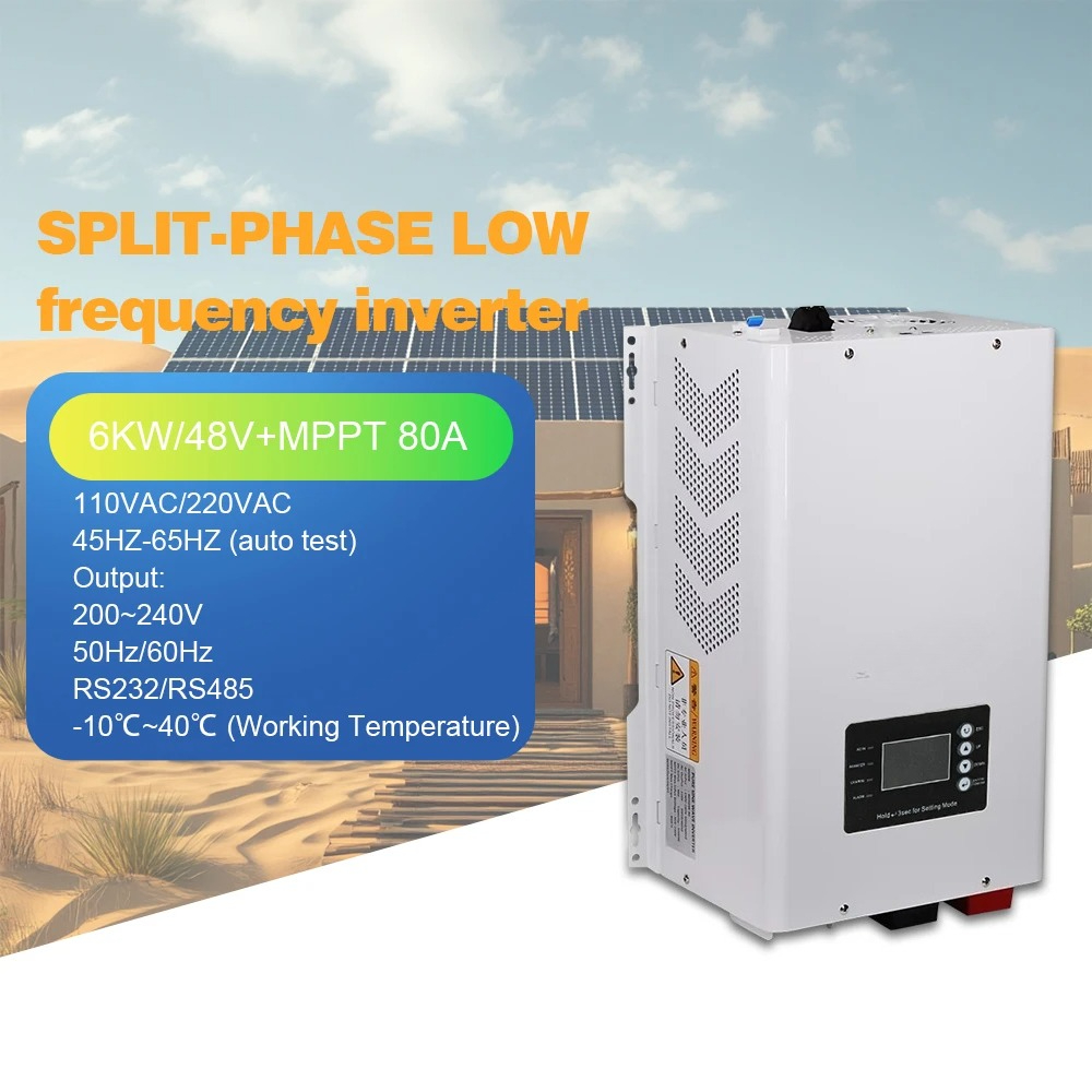 Inverter Solare a Onda Pura 60 - Off Grid Solar Inverter 48V 6000W recensione e prezzo