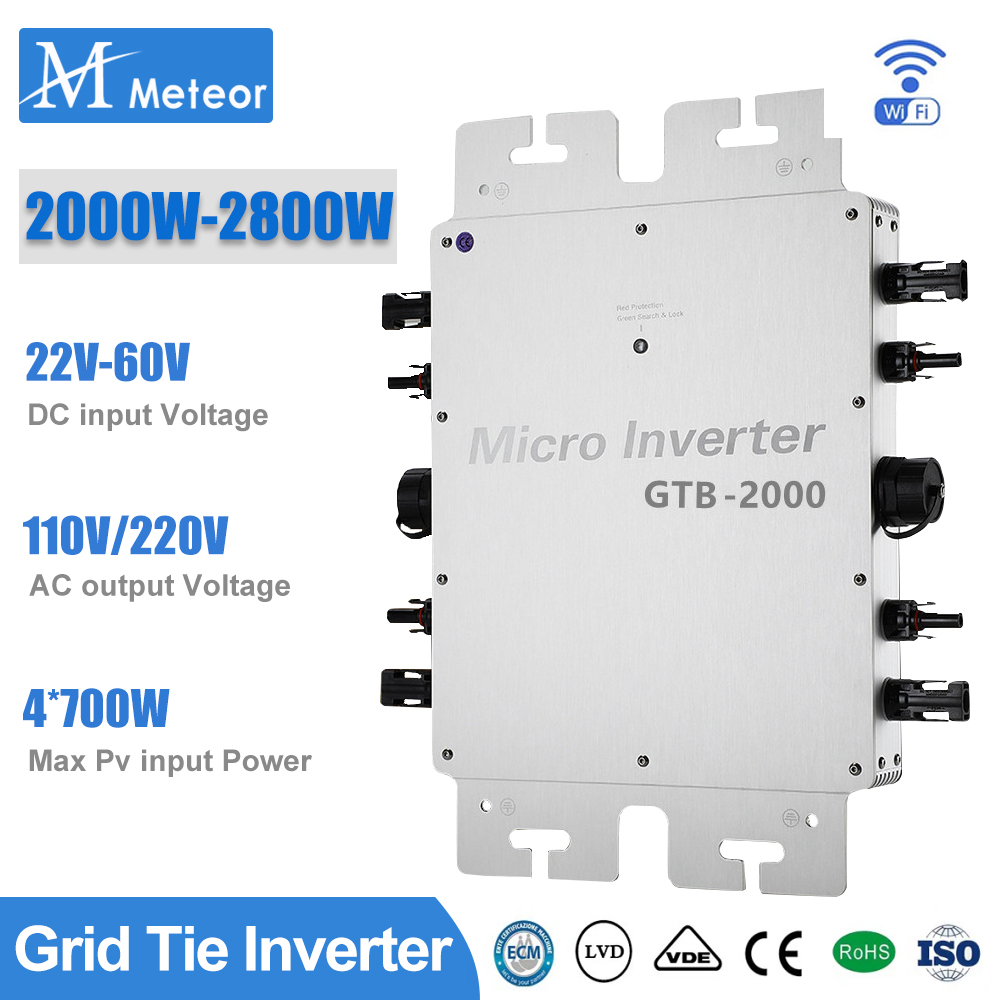Micro inverter 2000W 2400W 280 - Grid Tie Inverter Limiter 2000W recensione e prezzo