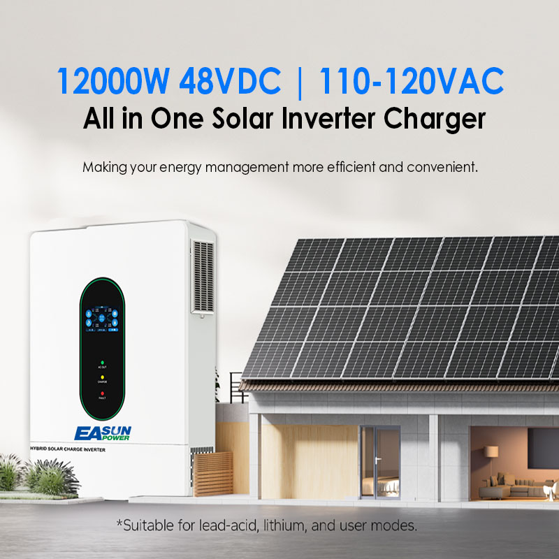 EASUN POWER US 12KW 12000W Inv - Grid Tie Inverter Limiter 2000W recensione e prezzo
