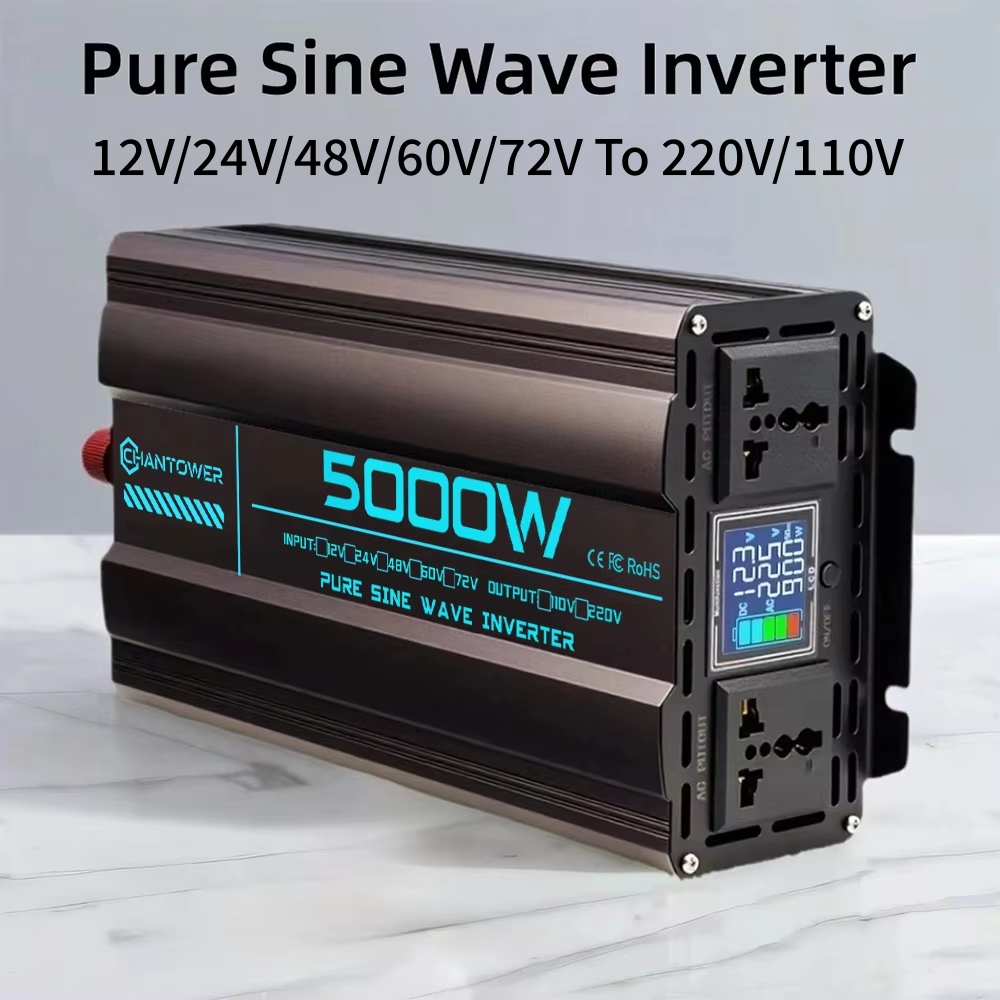Inverter a onda sinusoidale pu - Pure Sine Wave Inverter 5000W 48V 220V recensione e prezzo